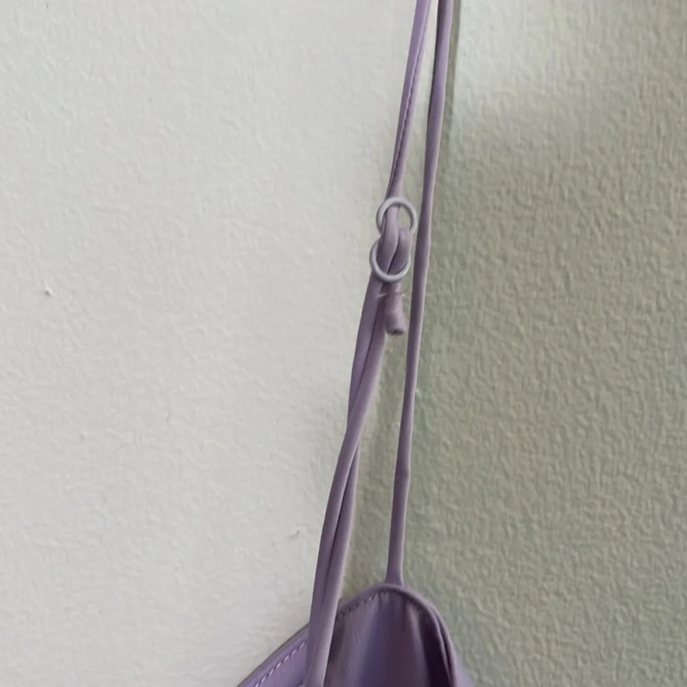 Urban Outfitters lavender satin feel slip dress